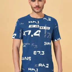 SF JEANS by Pantaloons Typography Printed Cotton T-shirt-picture-30
