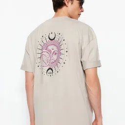 Trendyol Graphic Printed Cotton T-shirt-picture-22