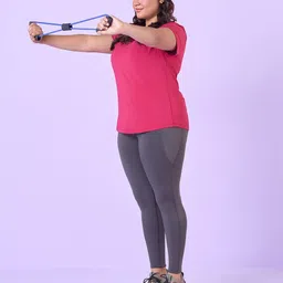 Big Hello - The Plus Life   Round Neck Training or Gym T-shirt image 1