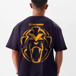 Crazymonk Max Verstappen Printed Drop Shoulder Pure Cotton Oversized T-Shirt-picture-16