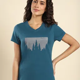 Van Heusen Graphic Printed Cotton Relaxed Fit T-shirt-picture-19