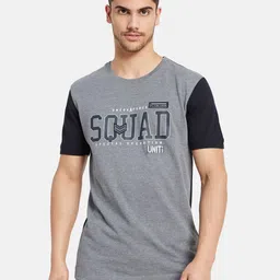 Octave Typography Printed Pure Cotton T-shirt-picture-24