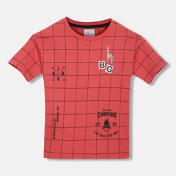 Blue Giraffe Boys Striped V-Neck Pockets T-shirt-picture-12