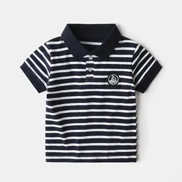 StyleCast Boys Striped Polo Collar Nautical Tshirt-picture-17