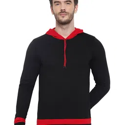 GLITO Striped Hooded Cotton T-shirt-picture-15