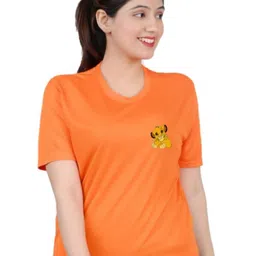 TAJNAN Women V-Neck Pockets T-shirt image 1