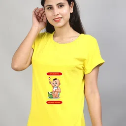 SillyBoom Graphic Printed Maternity And Feeding  T-shirt-picture-13