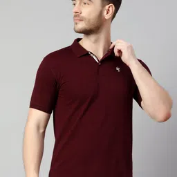 Cantabil Polo Collar Cotton T-Shirt-image-24
