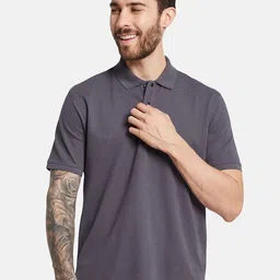 Octave Polo Collar Short Sleeves Cotton T-shirt-picture-24