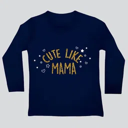 Mojua Girls Typography Printed Cotton Bio Finish T-shirt-picture-21