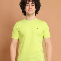 berry blues Half Sleeve Round Neck Cotton T-shirt-picture-32