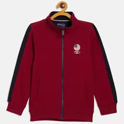 Crimsoune Club Boys Maroon & Black Sweatshirt-picture-29