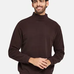 Octave High Neck Fleece Pullover Sweatshirt-picture-10