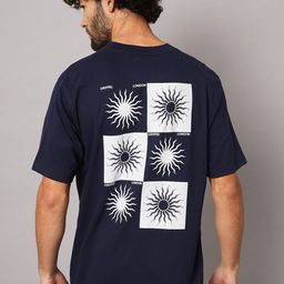 GRIFFEL Typography Printed Cotton Sports T-Shirt-picture-48