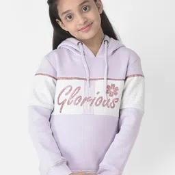 Crimsoune Club Girls Striped Hooded Sweatshirt-picture-13