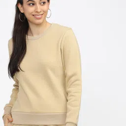 Tokyo Talkies Women Brown Sweatshirt-picture-10