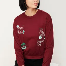 max Printed Pure Cotton Pullover Sweatshirt-picture-14