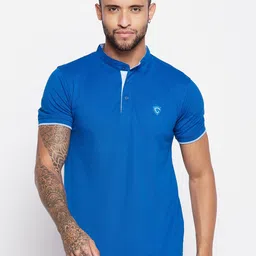 Camey Henley Neck Cotton T-shirt-picture-51