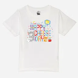 YK Warner Bros Boys Tom & Jerry Printed Pure Cotton T-shirt-picture-12