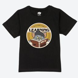 YK Warner Bros Boys Tom & Jerry Printed Round Neck Pure Cotton T-shirt-picture-28