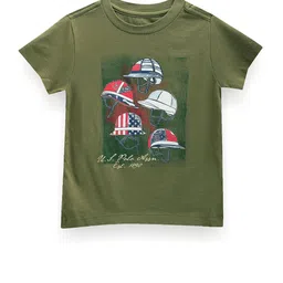 U.S. Polo Assn. Kids Boys Printed Pure Cotton T-shirt-picture-25