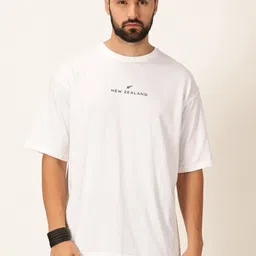 Thomas Scott Round Neck Typography Printed Bio Finish Cotton T-shirt image 1