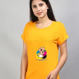 SillyBoom Graphic Printed Maternity T-Shirt-picture-12