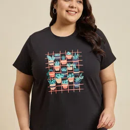 Sztori Women Extended Sleeves Applique T-shirt-picture-25