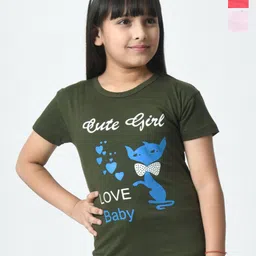 BAESD Girls 3 Printed Applique T-shirt-picture-29