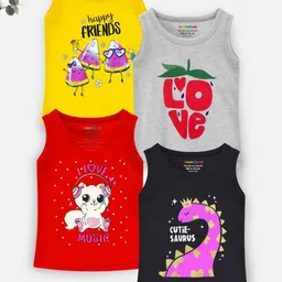 YK X Trampoline Girls 4 Printed Applique T-shirt-image-28