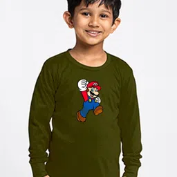 Friskers Boys Printed Round Neck Cotton T-shirt-picture-32