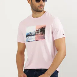 Tommy Hilfiger Men Printed Applique T-shirt image 1