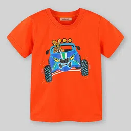 INCLUD Boys Graphic Printed Round Neck Cotton T-shirt-picture-12