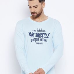 THE MILLION CLUB Typography Printed Cotton T-shirt-picture-2