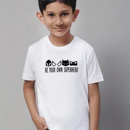 Friskers Boys Typography Printed Pure Cotton T-shirt-picture-36