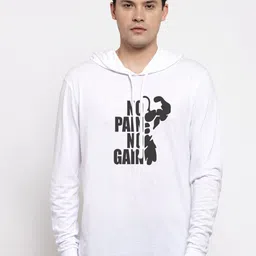 Friskers Men White & Black Typography Printed Cotton T-shirt-picture-25