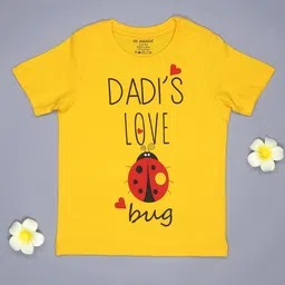 BE AWARA Kids Typography Printed Cotton T-shirt-picture-18