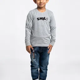 Friskers Boys Typography Printed Bio Wash Pure Cotton T-shirt-picture-34