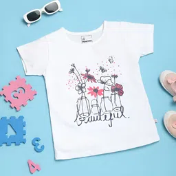 V-Mart Girls Printed T-shirt-picture-49