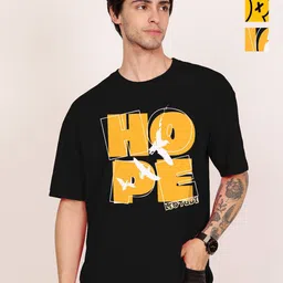 Leotude Men Printed Applique T-shirt-image-62