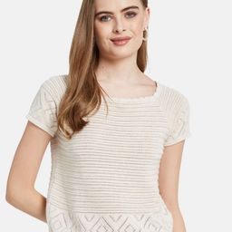 METTLE Women StripedT-shirt-picture-13