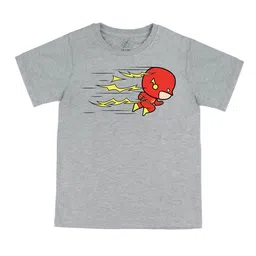 DC by Wear Your Mind Boys Grey Printed Applique T-shirt-picture-32