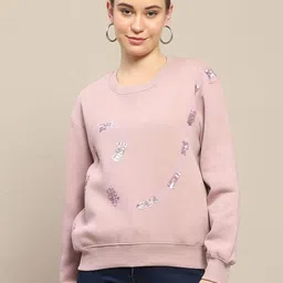 Madame Women Embroidered Sweatshirt-image-72