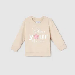 max Girls Typography Printed Pure Cotton Sweatshirt-picture-14