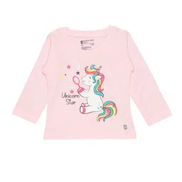 Bodycare Girls Graphic Printed Cotton T-shirt-picture-36