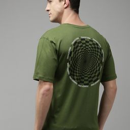 Kryptic Graphic Printed Pure Cotton Oversized T-Shirt-picture-8