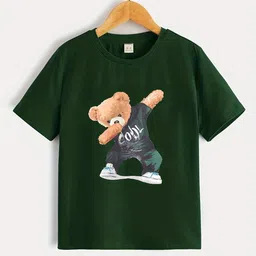 StyleCast Boys Green Graphic Printed Regular Fit T-shirt-picture-17