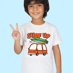 NUSYL Boys Typography Printed Cotton T-shirt-picture-54