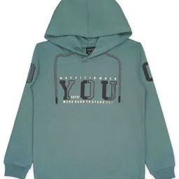 CAVIO Boys Typographic Printed Hooded Pure Cotton Sweatshirt-picture-15