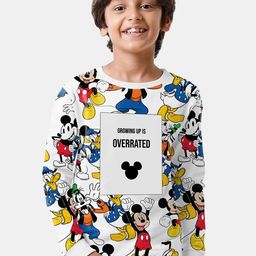 BONKIDS Boys White Printed Sweatshirt-picture-7